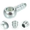 ACROPIX 4pcs Banjo Hose Barb Bolt Fittings Universal Banjo Fittings Fuel Line with Copper