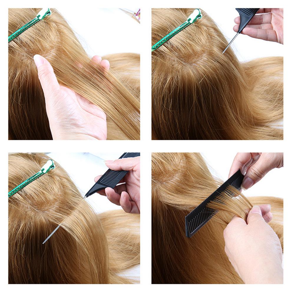 Plastic Styling Tools Professional Pointed Tail Comb Dye Hair Highlights Comb Styling Combing Hairdressing Hair Shop Hair Tools