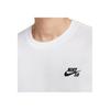 Nike Sb Comfortable Casual Round Neck Sports Short Sleeve T-Shirt Men T-Shirts White HM4457100