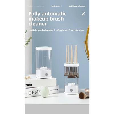 Electric Makeup Brush Cleaner-For Lazy Cleaning-Essential Beauty Tool With Storage Case Included