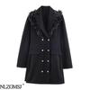 2026 Spring European & American Fashion 3D Decor Suit Dress