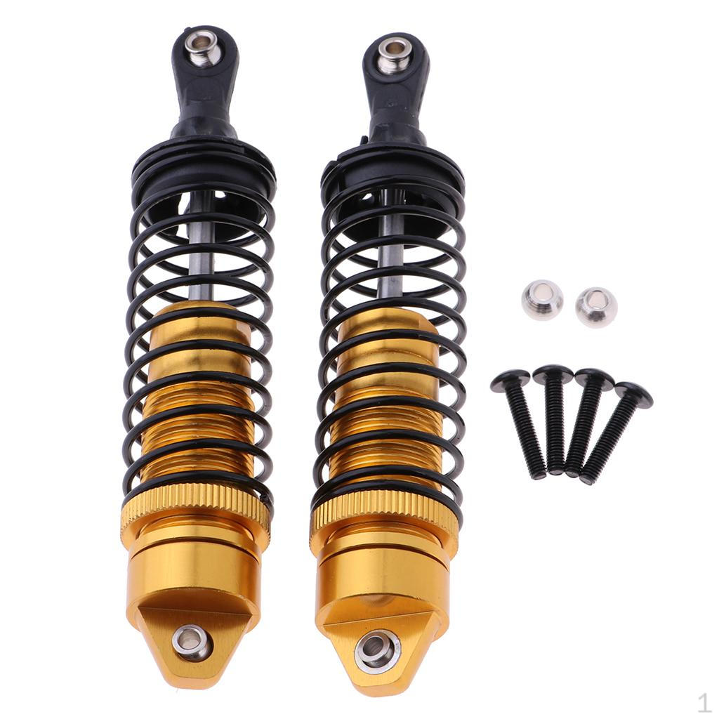 1 Pair Aluminum Rear Shock Absorber Dampers Slash Short Course Truck Upgrade Parts