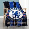 Chelsea Personalized Name Blanket Cozy Personalized Blanket Comfortable for Home Decor Office Chair Picnics Bed All-Season Use