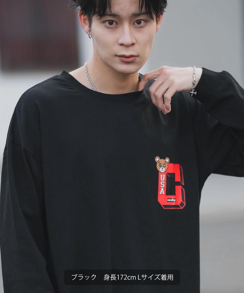 [IMPROVES] [GERRY cosby] Custom C Logo Long Sleeve T-Shirt