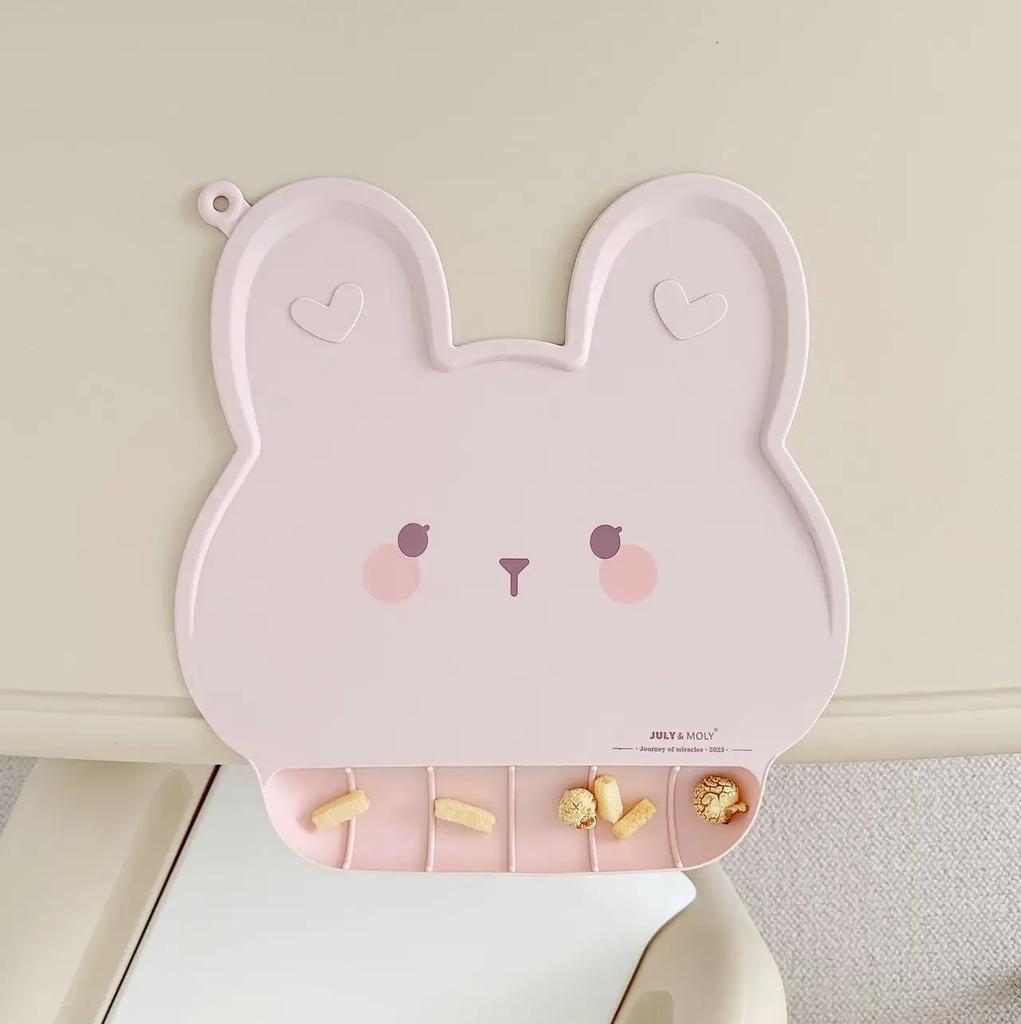 Food Grade Silicone Baby Bib Table Mat Infant Tiny Diner Portable Suction Cup Placemat For Kids Baby Feeding Kitchen Placemat