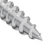 Wood Screw 2 Pcs Silver M4 X 28 Mm Iron