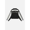 Unisex Vintage Striped Long Sleeve T-Shirt Loose Fit Round Neck Casual Top Men Women