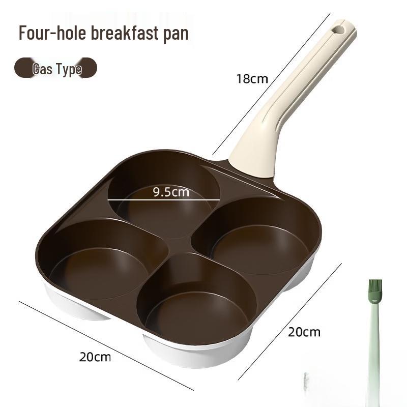 Titanium 4-Hole Breakfast Pan