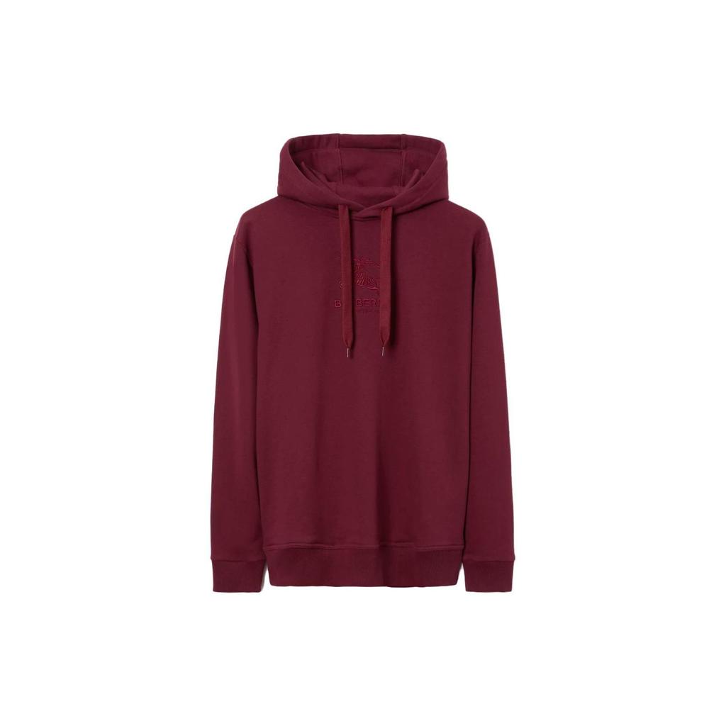 Burberry Embroidered Ekd Cotton Hoodie 80719921