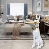 Chic Doberman Figurine Large Interior Side Table Puppy Sculpture Doorway Key Wallet Jewelry Storage Tray Living Room Decoration