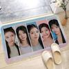 Kpop Group I-Illit Cute Girl Entrance Door Mat Nordic Style Home Doormat Bathroom-Toilet Mats Bedroom Hotel Decor Mat