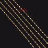 No Fade 2meters Stainless Steel Lip Chain Multi-Size Metal Bulk Chain for Necklace Bracelet Chain DIY Jewelry Making Accessories