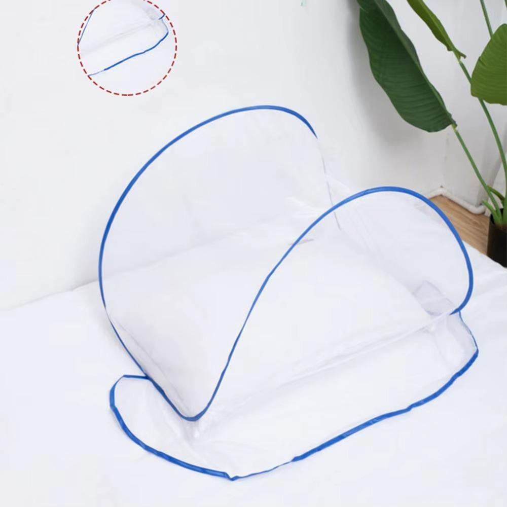 Anti Mosquito Insect Mosquito Net Mesh Canopy Folding Bed Tent Summer Head Net  Travel Sleeping