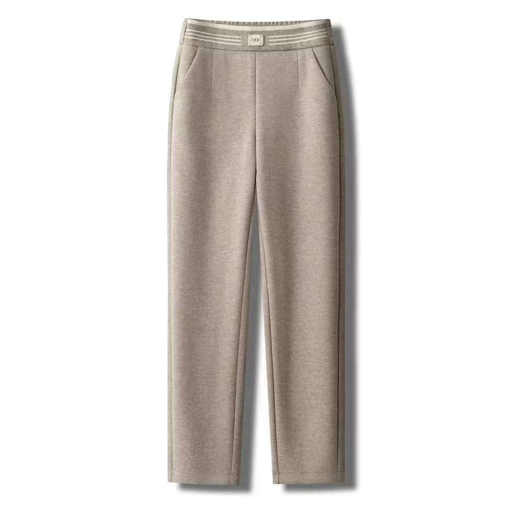 Schicke vielseitige Damen-Haremshose aus Samt mit hoher Taille - Herbst/Winter Kollektion 2025