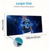 Custom Name Soccer Jersey Custom Name Large Size Mouse Pad Gaming Table Cushion Nonslip Laptop Tablet Big XXL Mat Mini PC Playmat With Lock edge