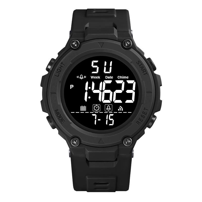 Men's Multifunctional Luminous Sports Watch - Outdoor Student Electronic Alarm Clock