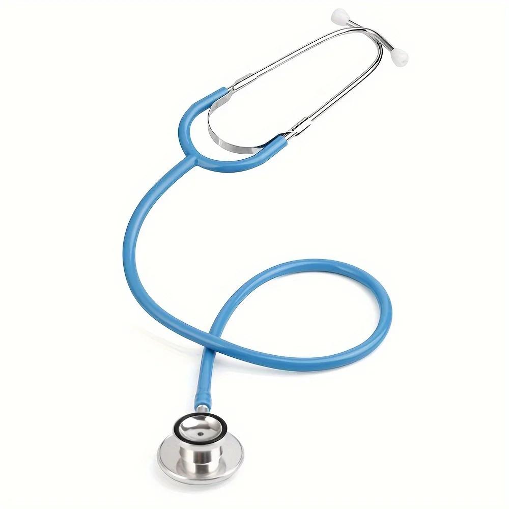 

Stethoscope Toy, Simulated Doctor Toy, Nurse Health Medical Single Head Stethoscope, Role-playing Pretend Doctor Toy синій