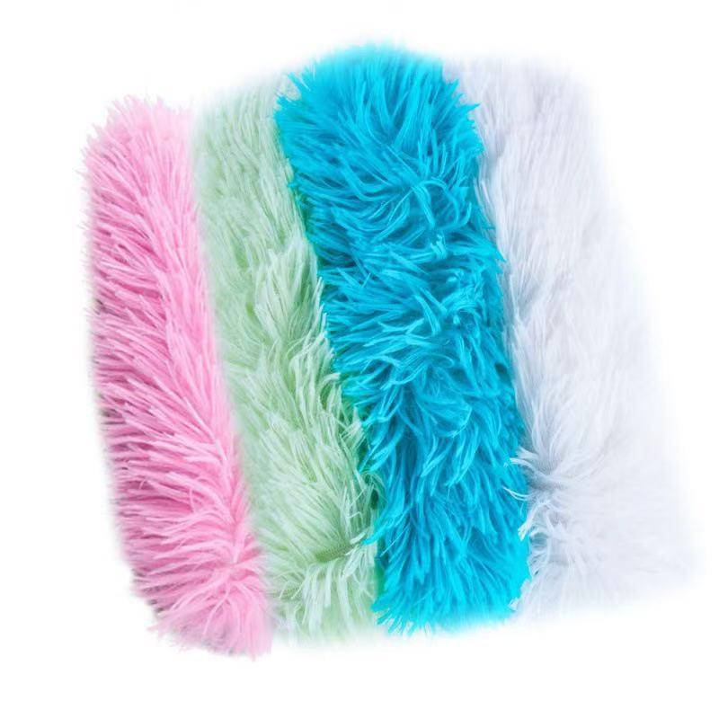 Long Plush Striped Catnip Throw Pillow Cat Toy in Stock