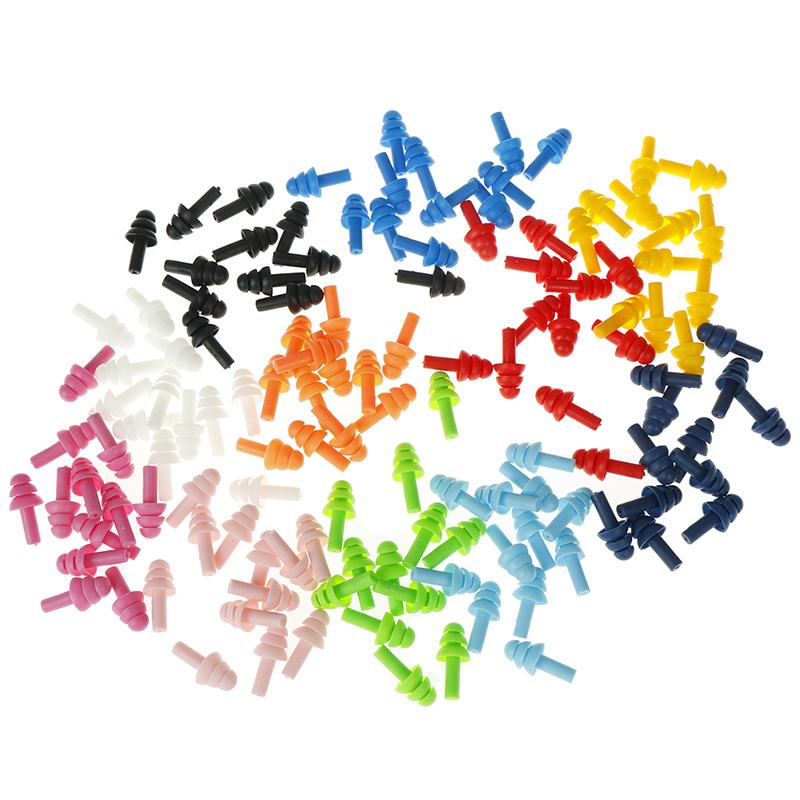 12Pcs Silicone Ear Plugs Anti Noise Snore Earplugs Comfortable For Study Sleep