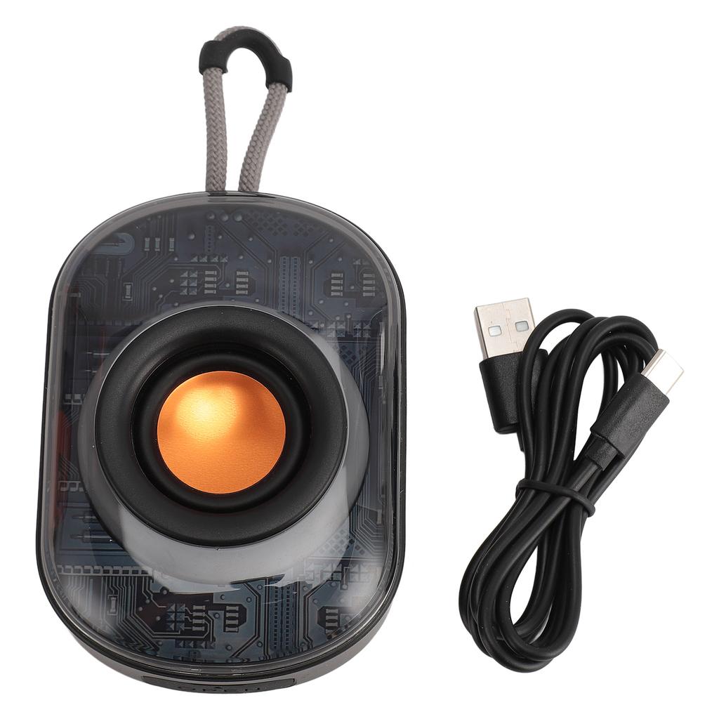 Portable Bluetooth Speaker IPX6 Waterproof 1200mAh Type C Charging Built in Mic Wireless Bluetooth 5