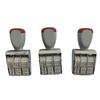 English/Spanish/French Date Stamp Plastic Number Stamp Adjustable Digits Number Stamp Inking Dater Stamp for Office
