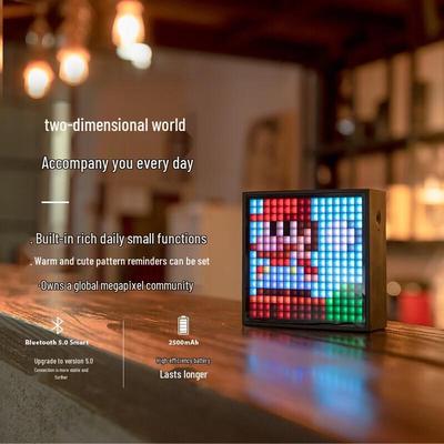 Divoom Timebox-EVO Portable Pixel Art Bluetooth Speaker CN Plug (adapter Included)