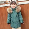 Children's Clothing, Boys' Cotton Jacket, Down Cotton Winter Clothing, Middle-aged and Older Children's Cotton Jacket, Thick and Warm Cotton Jacket