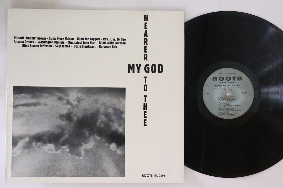 

LP Record VARIOUS - Nearer My God To Thee RL304 ROOTS 1968 Austria Blues Used