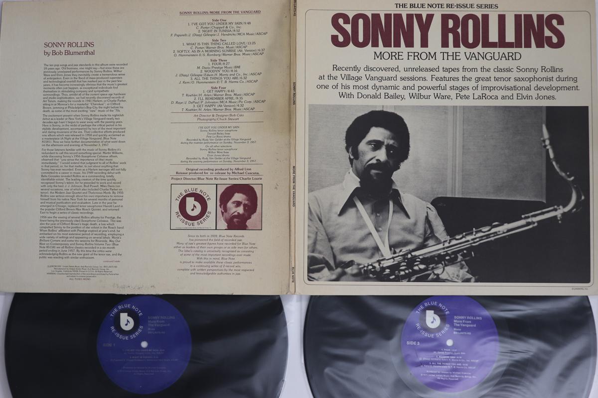 

LP Record SONNY ROLLINS More From The Vanguard BNLA475H2 BLUE NOTE 1975 US Jazz Used