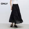 ONLY 2025 Spring A-Line Tiered Maxi Skirt