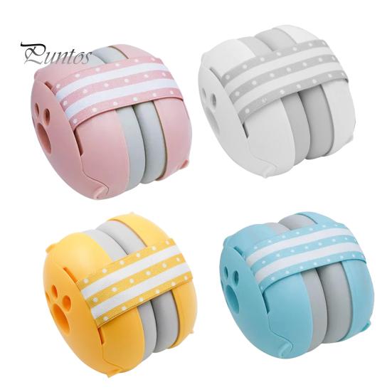 Baby Headphones Noise Cancelling Earmuffs Elastic Strap Comfortable To Wear Improves Sleep Infant Ear Protection Earmuffs