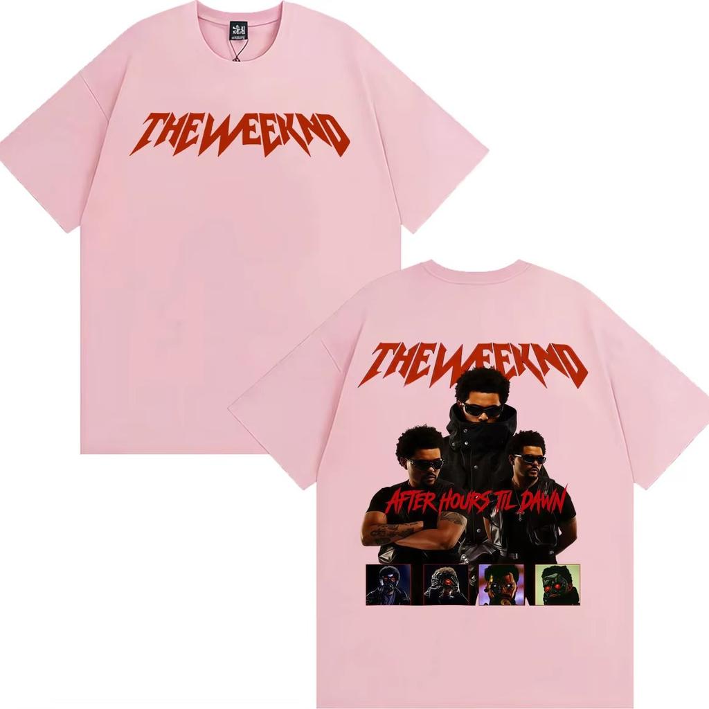 2026 Summer Hot Sale The Weeknd After Hours Til Dawn Album Cover T-shirt Men Women Fashion Hip Hop Harajuku T Shirts