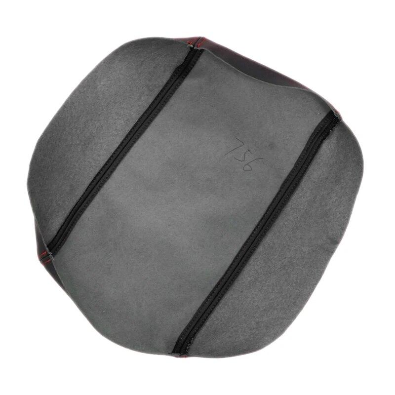 Soft Leather Armrest Cover For Toyota Highlander 2008 2009 2010 2011 2012 2013 Car Center Control Armrest Box Surface Cover Trim