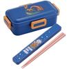 Skater Chopsticks and Chopstick Case Set, 18cm, Antibacterial, Disney Classic "The Aristocats" Design, Made in Japan, ABC3AG-A