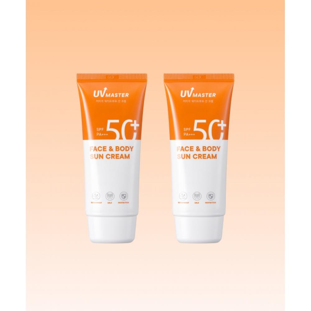 Tonymoly [2 Pack] Uv Master Face   Body Sun Cream 80ml FREE