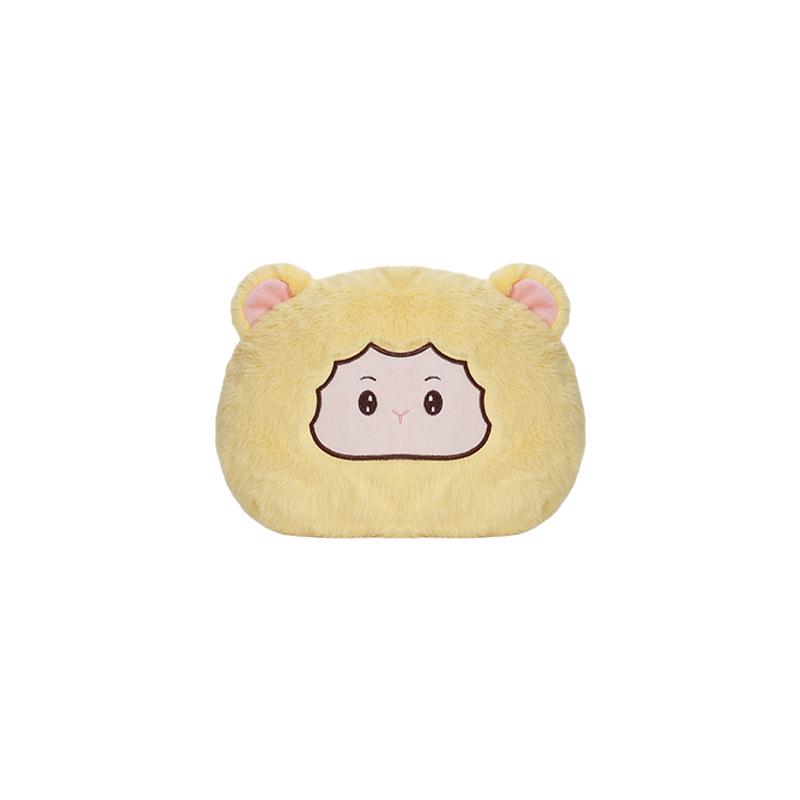 Plush Monkey Car Headrest & Lumbar Pillow - Comfortable, All-Season Support Cushion