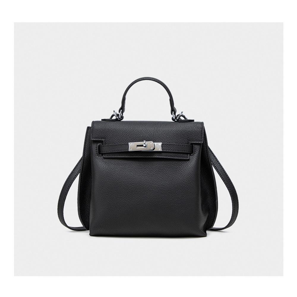 

Рюкзак из коровьей кожи, Новая сумка для поездок на работу, Наплечная сумка-мессенджер, Высококлассная ручная сумка. чёрный