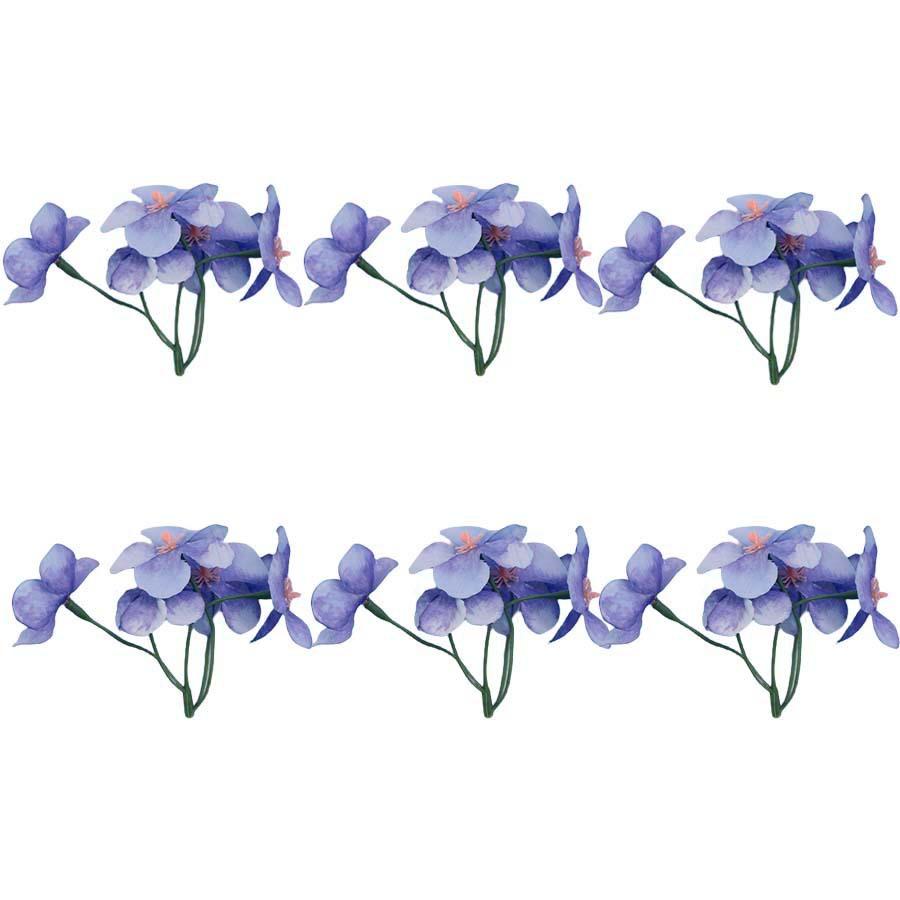 Cherry Blossom Flower Long Head Simulation Flower Diy Handmade Material Package Clothes Hat Jewelry Diy Material Special Supply