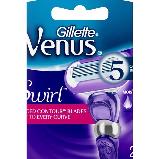 

Женские бритвенные лезвия Gillette Venus Swirl — 2 запасных