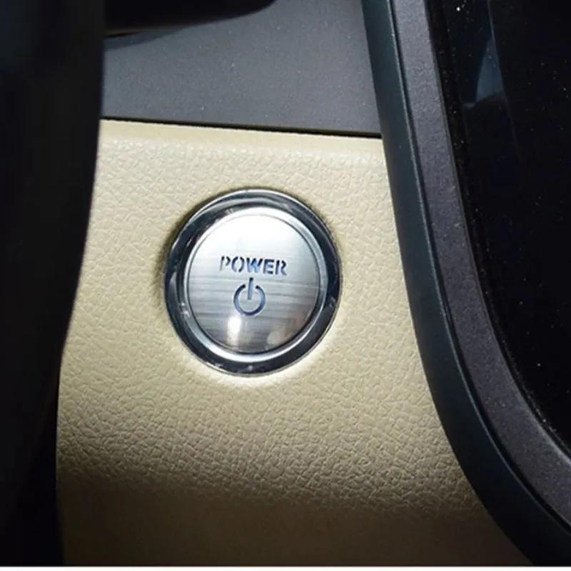 For Toyota Highlander Xu70 Kluger Rav4 Hybrid Sienna - 3d  Engine Push Start Stop Ignition Button Ring Cap Trim