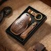 Handmade Genuine Leather Retro Key Cover for Jietu X90/X95/X70pro/X70M