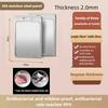 New 304 Hanging Style Kneading Board Double Sided Kitchen Vegetables Cutting Board Stainless Steel Chopping Board