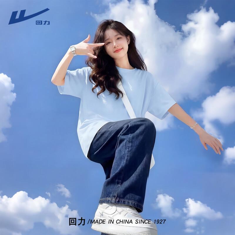 Huili Women s Pure Cotton Short Sleeve T-Shirt XL