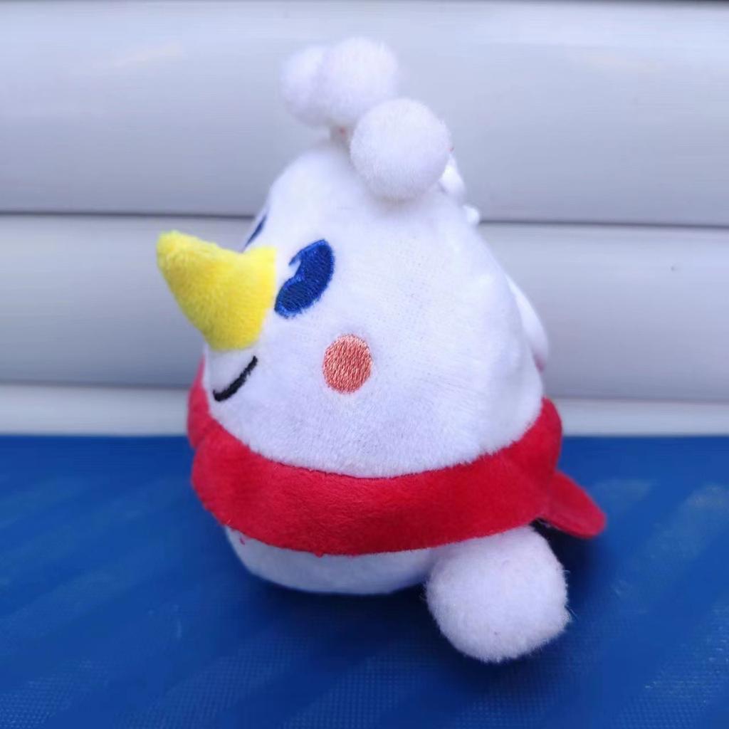 Snow King Mouth For Egg Boy Voice Doll Mixue Bingcheng Party Peripheral Butter Bear Doll Plush Toy Pendant
