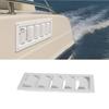 Universal Boat Ventilation System Cover Watertight Construction Ventilation Louver Case Plastic Vent Cover for Boats