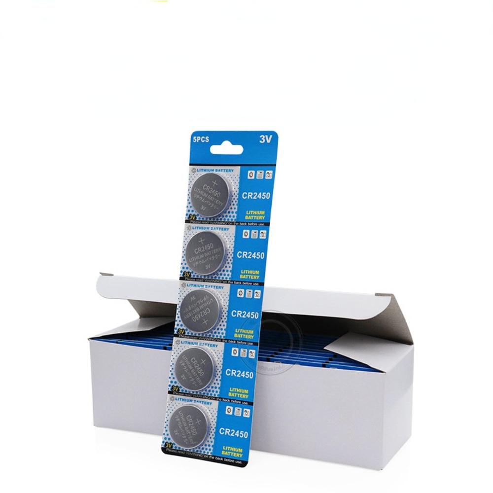 5/10 bucăți CR2450 3V baterie buton alcalină mașină cheie telecomandă baterii electronice pentru ceas
