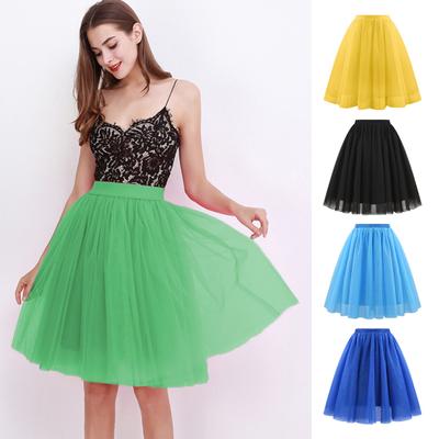 Women Retro Ballet Skirt Carnival Costume Petticoat Ballet 50s Multilayer Waist Underskirt Princess Dance Skirt for Cosplay 2025