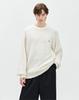 ZIOSONGZIO Fancy Yarn Crew Neck Knit Off-White Zh6Kt612Ow