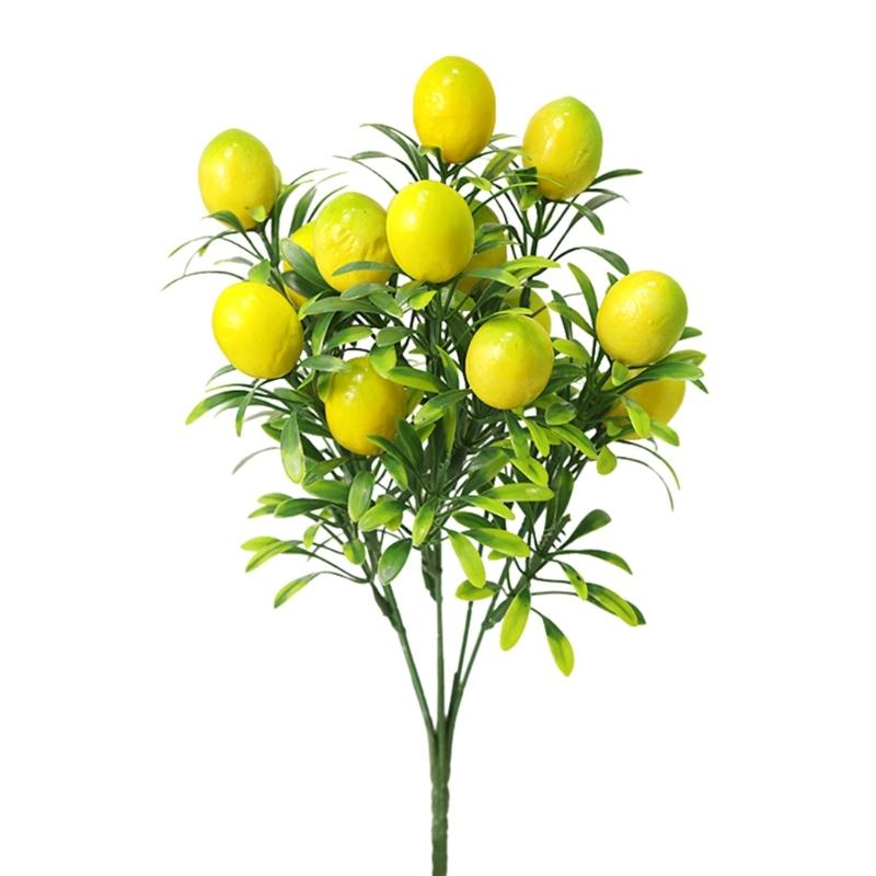 Realistic Plastic Foam Fruit Bouquets Indoor Decoration Flower Arrangement Centerpiece For Table Shelf Display
