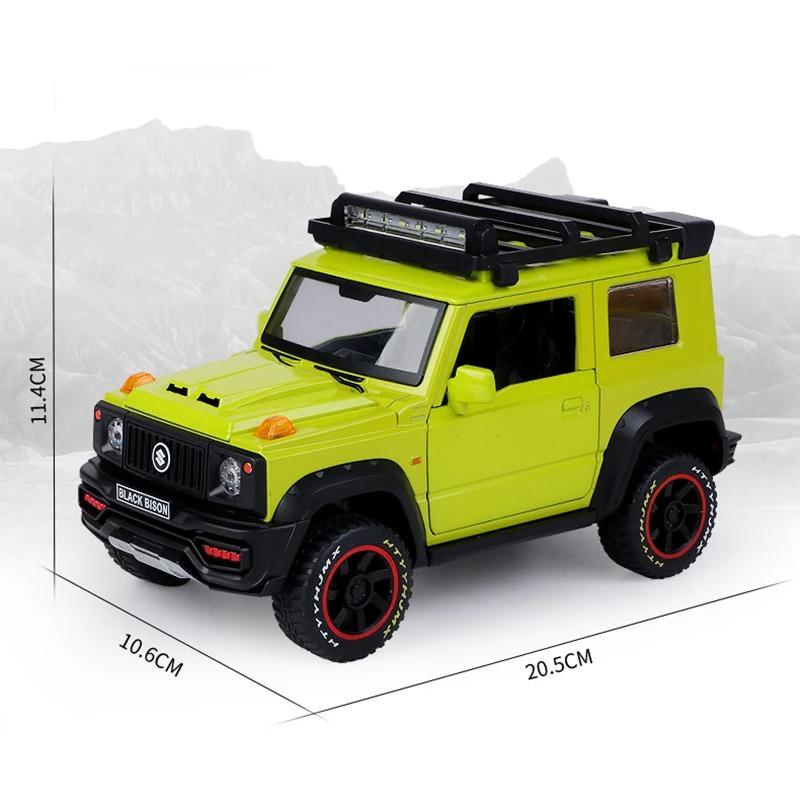 1/18 SUZUKI Jimny Alloy Car Model Diecasts Metal Toy Off-Road Vehicles Car Model High Simulation Collection Childrens Toys Gift